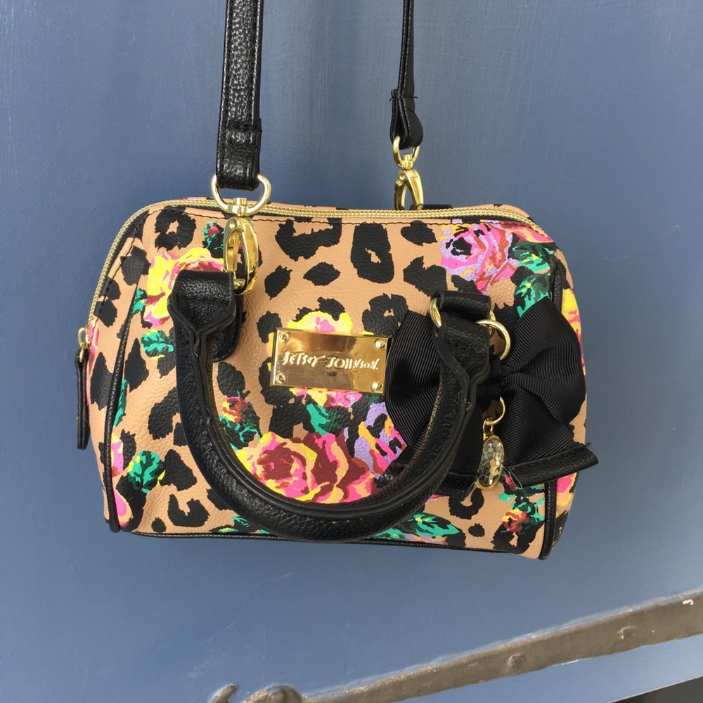 Betsy Johnson miniature shoulder bag